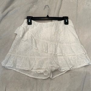 White skort
